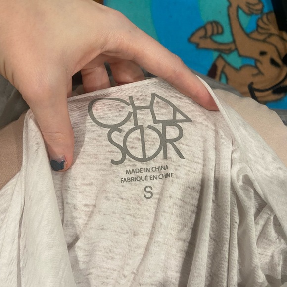 Semi-sheer white ringer-style England t-shirt - Picture 3 of 5